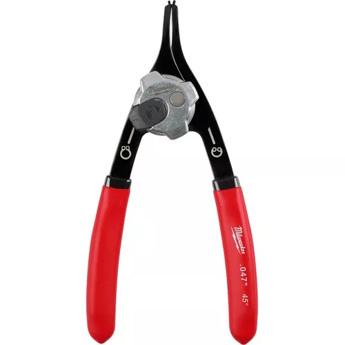 .047" Convertible Snap Ring Pliers - 45°