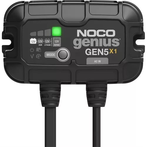 12V 1-Bank, 5-Amp On-Board Battery Charger
