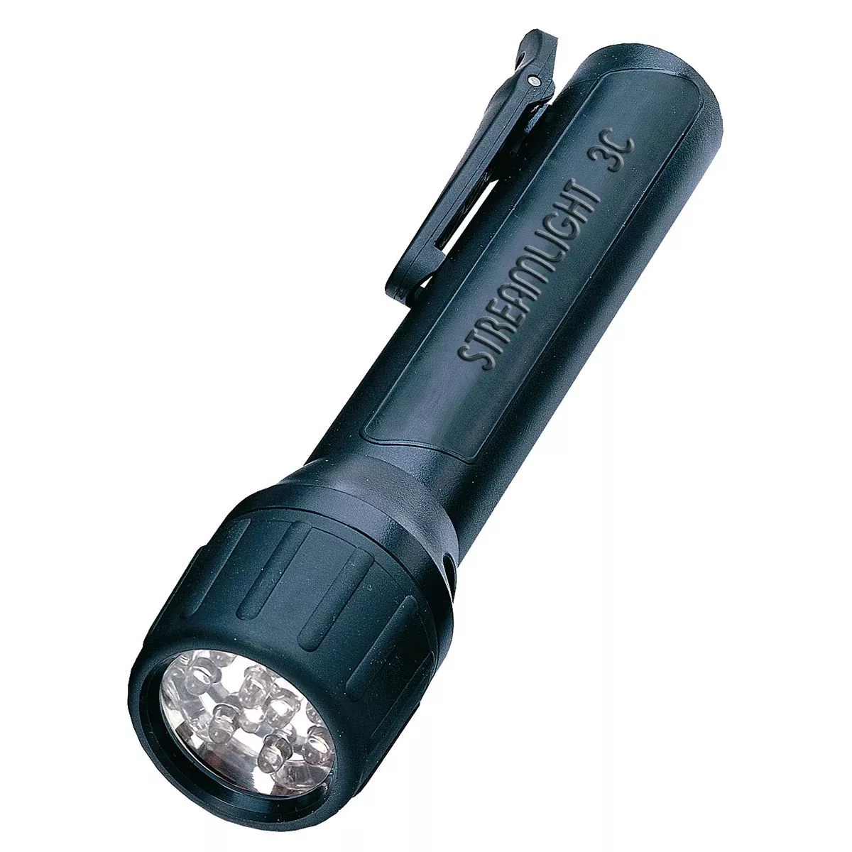 3C White LED ProPolymer Flashlight, Black STL33302 Streamlight