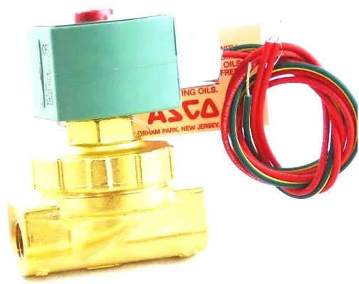 ASCO 8220G401-24V - 3/8"N/C 5/50#steam5/150#Hotwtr