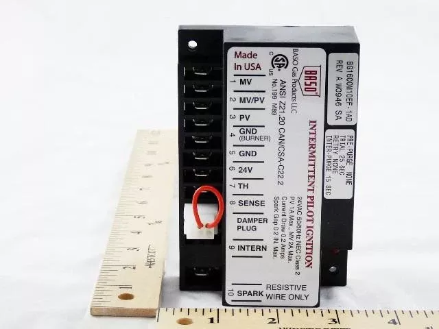 BASO Gas Products BG1600M10EF-1AD - INTERM.0pp 25tfi 15inter 24v