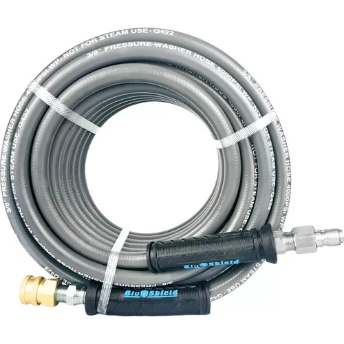 BluShield Single Wire 3/8 x 200' 4K PSI Pressure Washing Hose