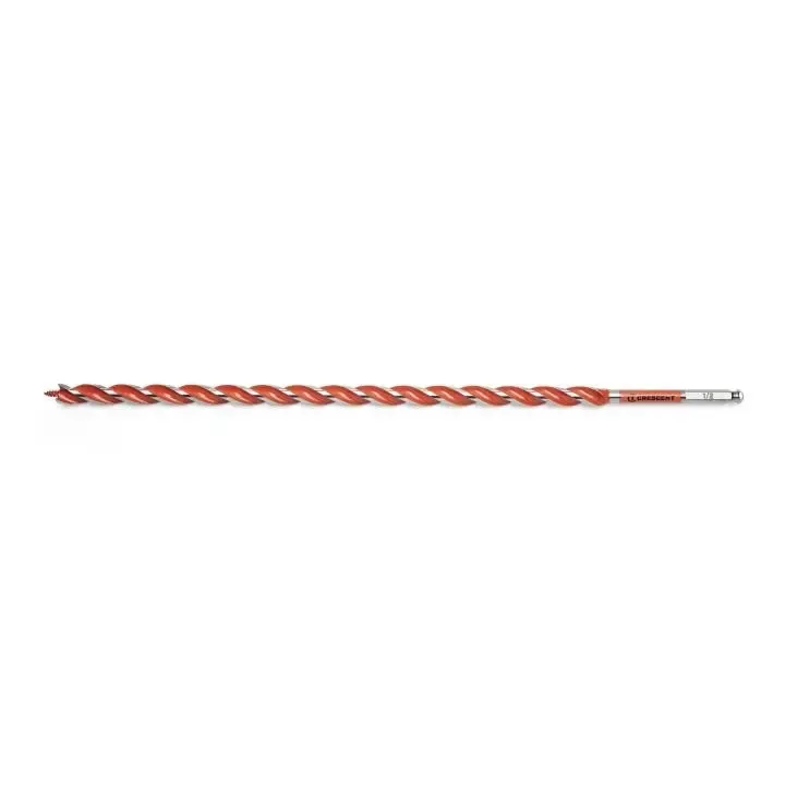 CRESCENT Solid Auger Drill Bit, 1/2 in x 17-1/2 in - GW CDAG-1729 Drill Bit