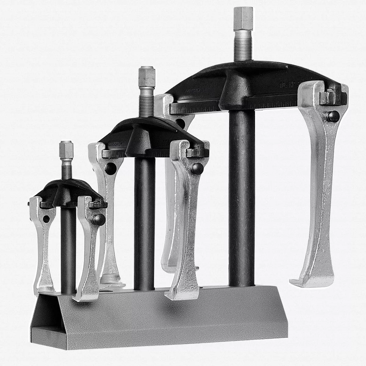 Gedore 1.04/ST-HP-B Puller set with display stand 1.04/HP1A-1.04/HP3A