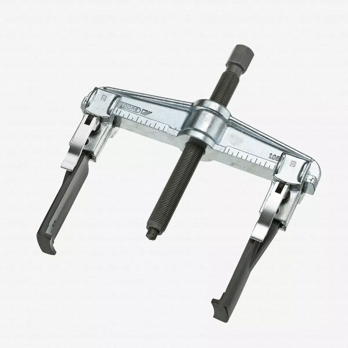 Gedore 1.06/S2-E Quick-release puller, 2-arm pattern, with slim legs 160x150 mm