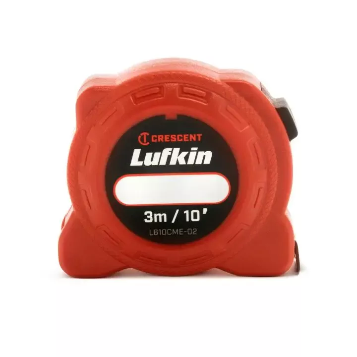 LUFKIN 1/2 in x 10 ft L600 Series Power Tape Measure - GW L610CME-02 Measuring Tape