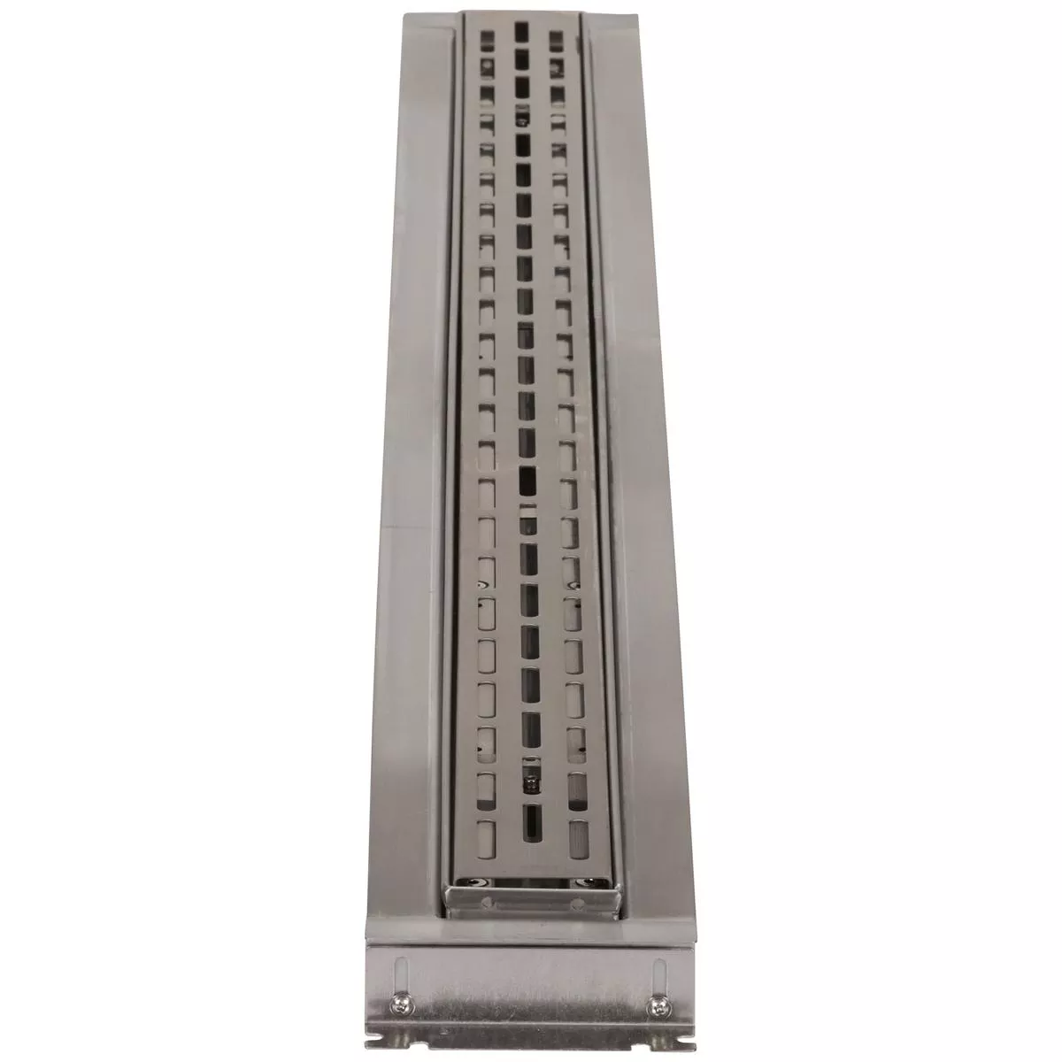 Zurn ZS880 Stainless Steel Trench Drain System, 48″ with Slotted Grate ZS880-48