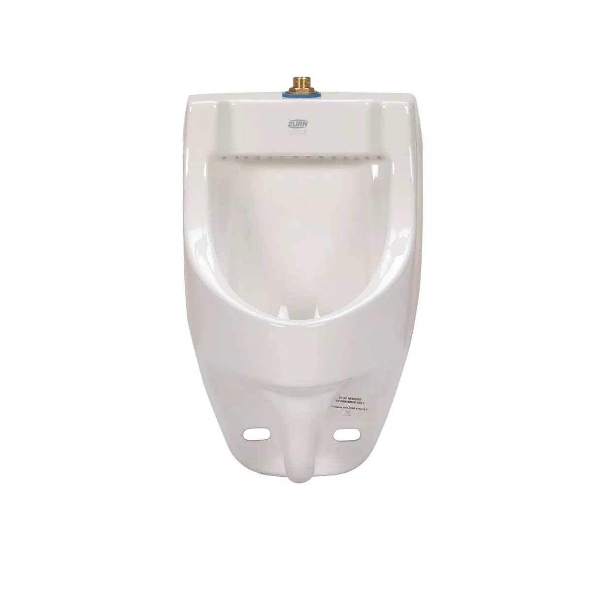 Zurn Zurn The Pint Ultra Low Consumption Urinal, 0.125-0.5 GPF, Top Spud, ADA Compliant White Vitreous China Z5738-U